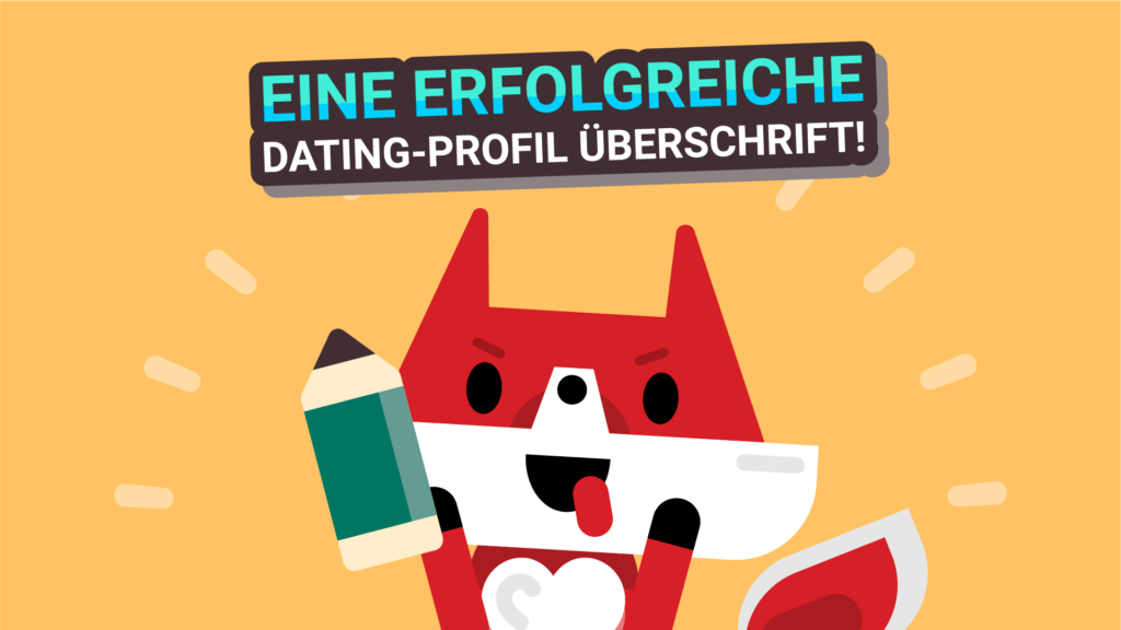 online dating profil überschrift