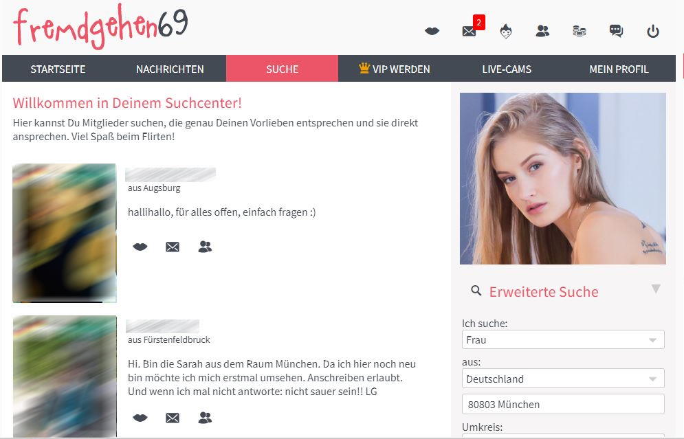 Fremdgehen69 Im Test 2020 Gut Seriös Preis Datingfuchs