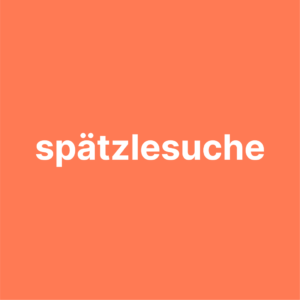 spaetzlesuche