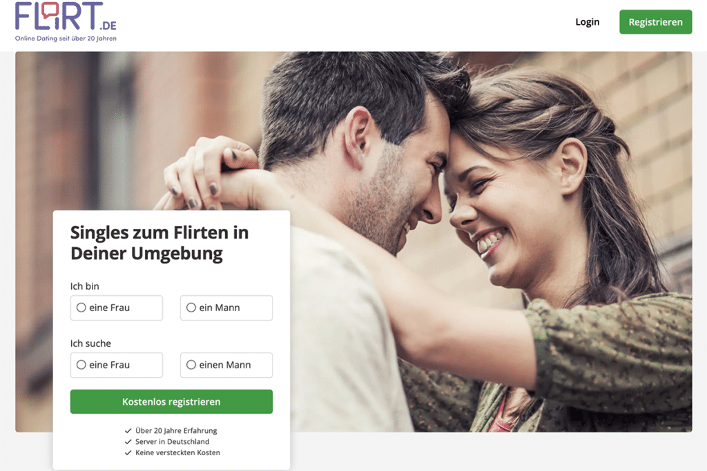 Flirt.de Startseite