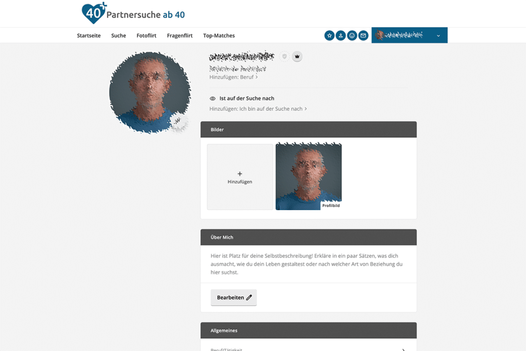 Partnersuche-ab-40 - Profil